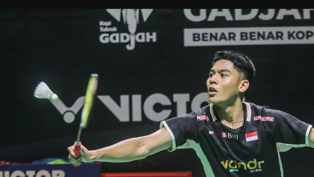 Pebulu tangkis tunggal putra Indonesia M. Zaki Ubaidillah. (Dok: Jawa Pos)