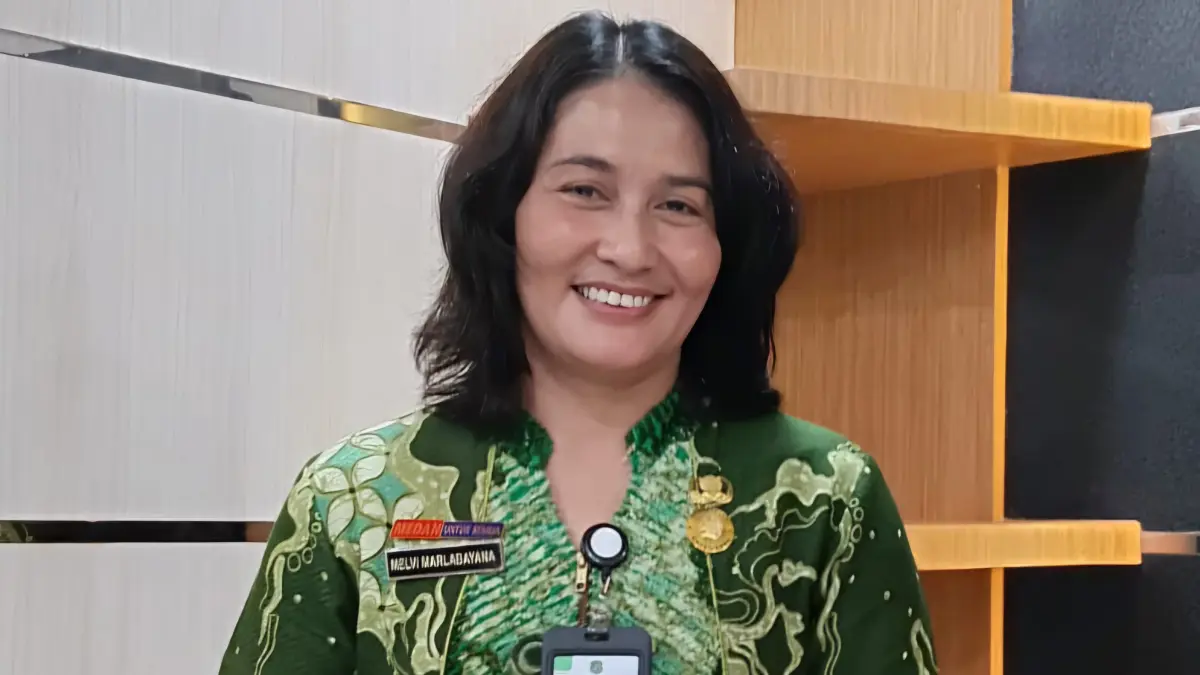 Kadis Lingkungan Hidup Kota Medan, Melvi Marlabayana. (Dok: istimewa)