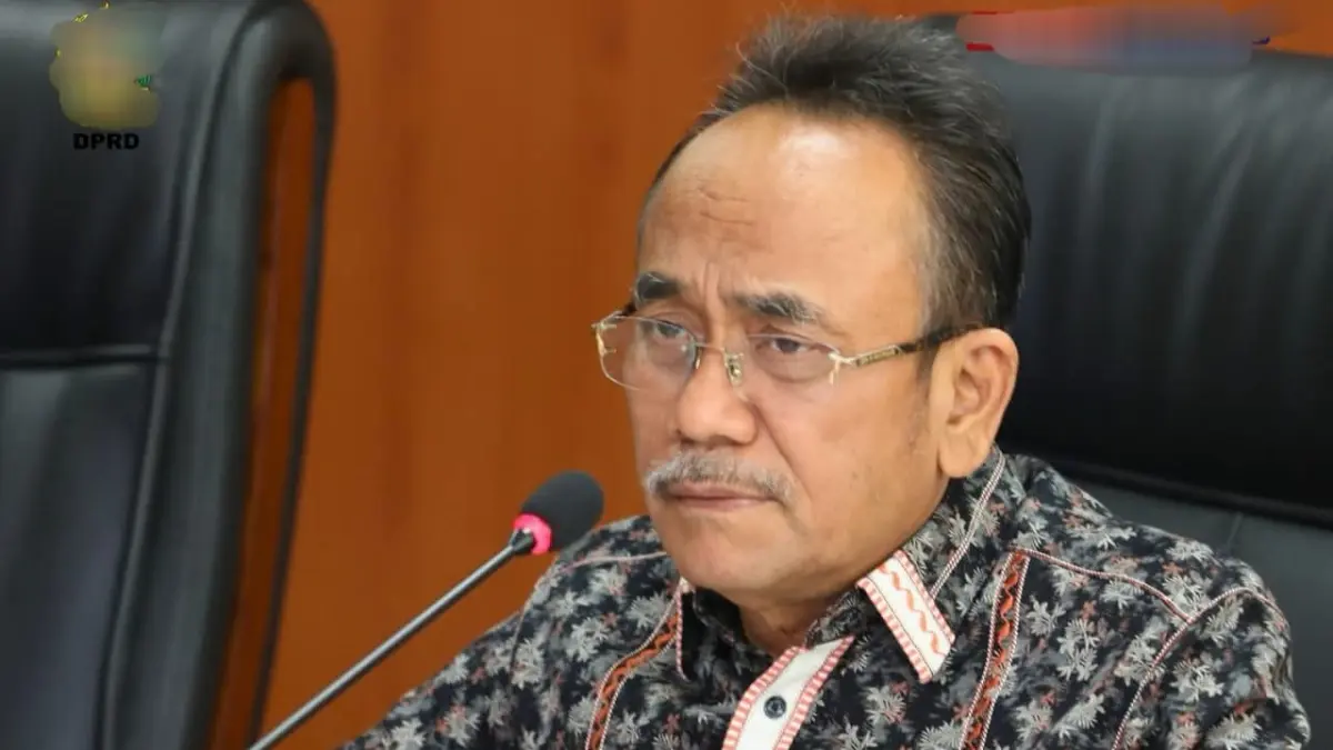 Ketua Pansus Laporan Keterangan&nbsp;Pertanggung jawaban (LKPj) Wali Kota Medan TA 2025, Drs Godfried Effendy Lubis.