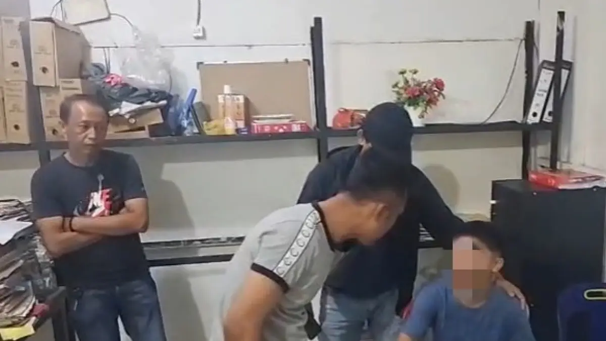 TANGKAP : Sat Reskrim Polres Pelabuhan Belawan bersama Polsek Belawan berhasil tangkap pelaku penganiayaan yang mengakibatkan korban meninggal dunia, Senin (27/4/2026) malam.(Dok : Polres Pelabuhan Belawan)