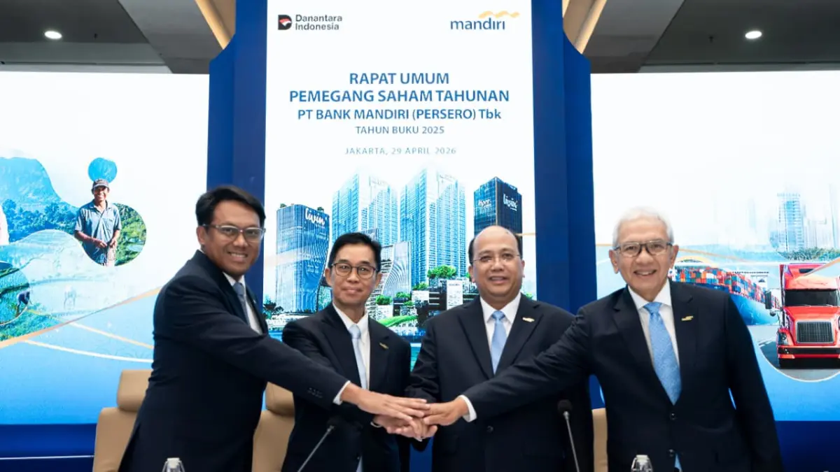 Didukung Fundamental Kuat, RUPST Bank Mandiri Setujui Dividen, Buyback, dan Perombakan Pengurus sebagai Wujud Kontribusi untuk Negeri