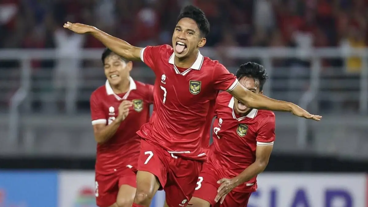 Marselino Ferdinan, salah satu pemain timnas Indonesia yang turun dipanggil dalam TC Asean Championship 2026. (genpi)