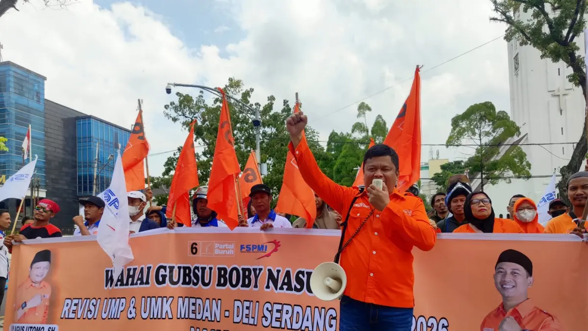 Ketua Partai Buruh Sumut, Willy Agus Utomo. (Dok: Istimewa)

