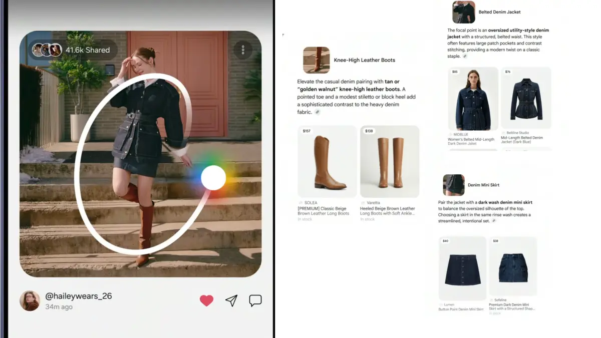 Pembaruan Circle to Search 3.0 with Google di Galaxy S26 Series kini memungkinkan pengguna untuk melingkari dan mencari banyak objek sekaligus dalam satu gambar secara bersamaan.