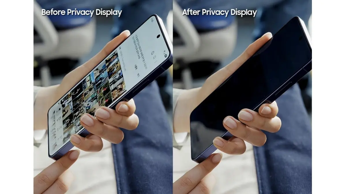 Privacy Display memberikan perlindungan ekstra terhadap informasi pribadi saat beraktivitas digital