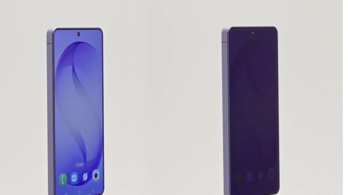 Saat Privacy Display di Galaxy S26 Series diaktifkan, tampilan dari sudut samping dibuat lebih sulit terlihat, sementara pengguna tetap dapat melihat layar dengan nyaman dari arah depan.