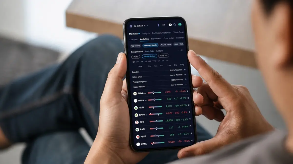 Transformasi UI/UX berbasis AI Real Time yang dilakukan IPOT menandai perubahan paradigma dalam industri sekuritas Indonesia