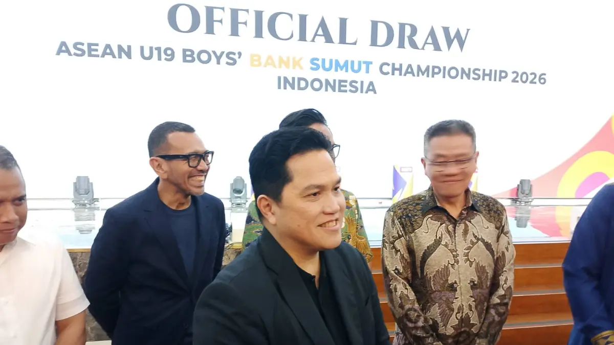 Ketua Umum PSSI, Erick Tohir (Dok : Ihsan Syahreza)