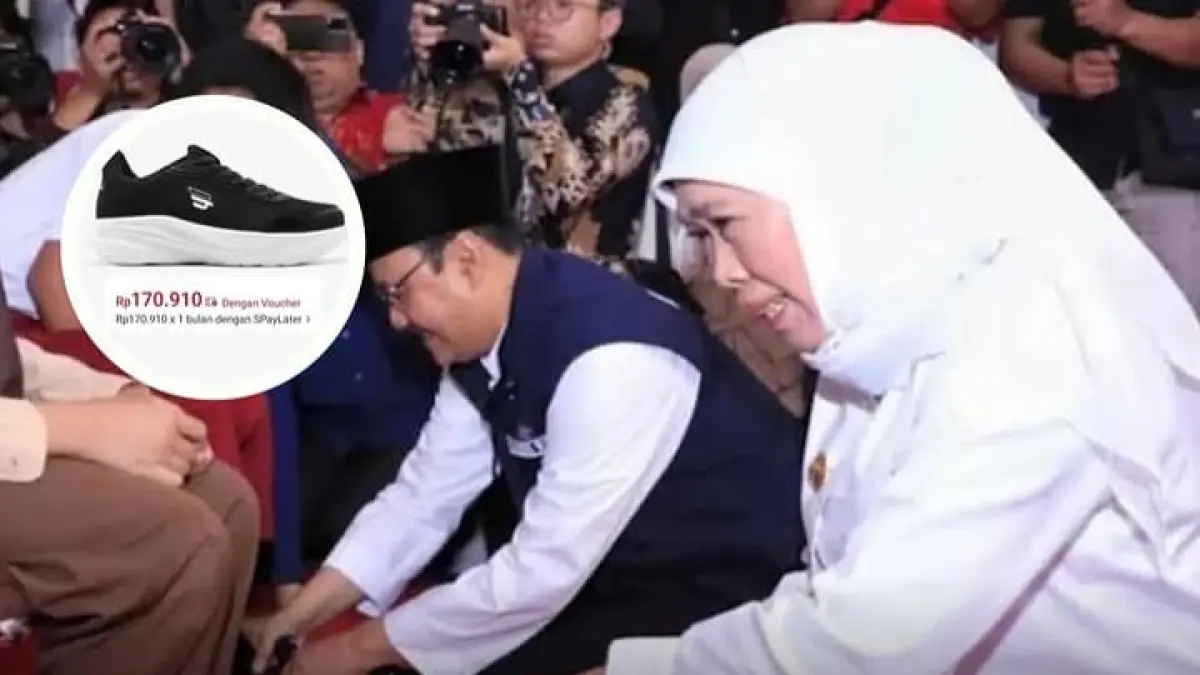 Harga sepatu siswa dan guru Sekolah Rakyat hingga Rp700 ribu per pasang untuk beberapa kategori. (Instagram @pandemictalks)