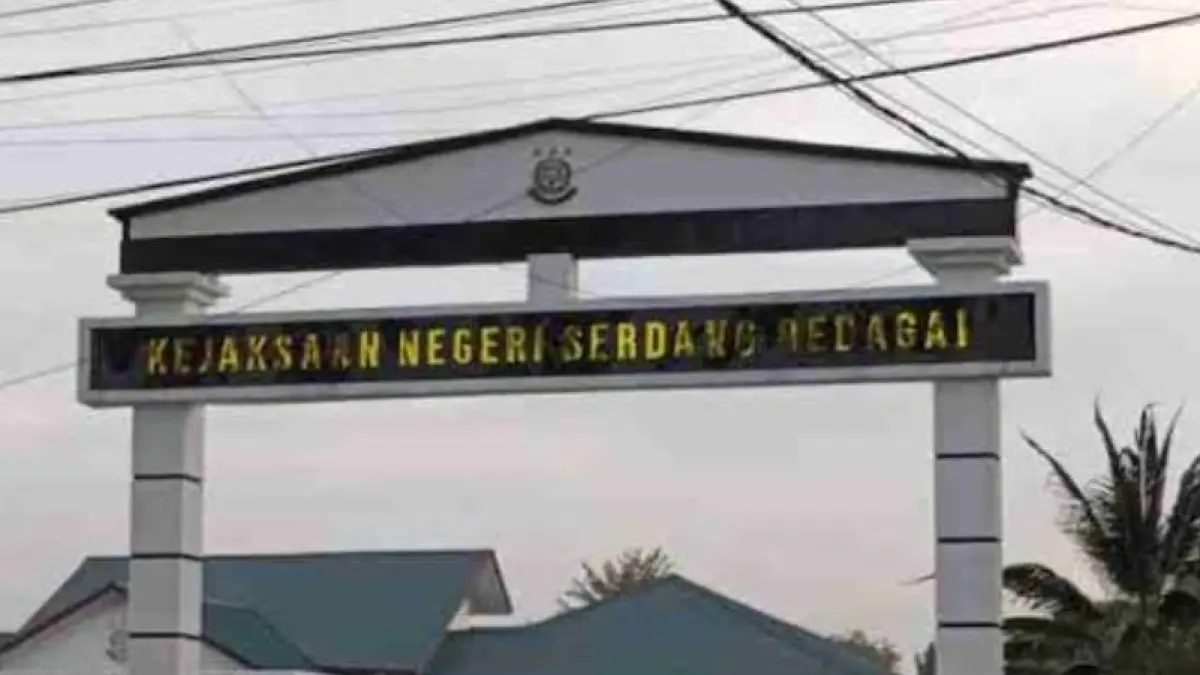 Kantor Kejaksaan Negeri Kabupaten Serdang Bedagai di Sei Rampah,( Fadly Sumut Pos )
