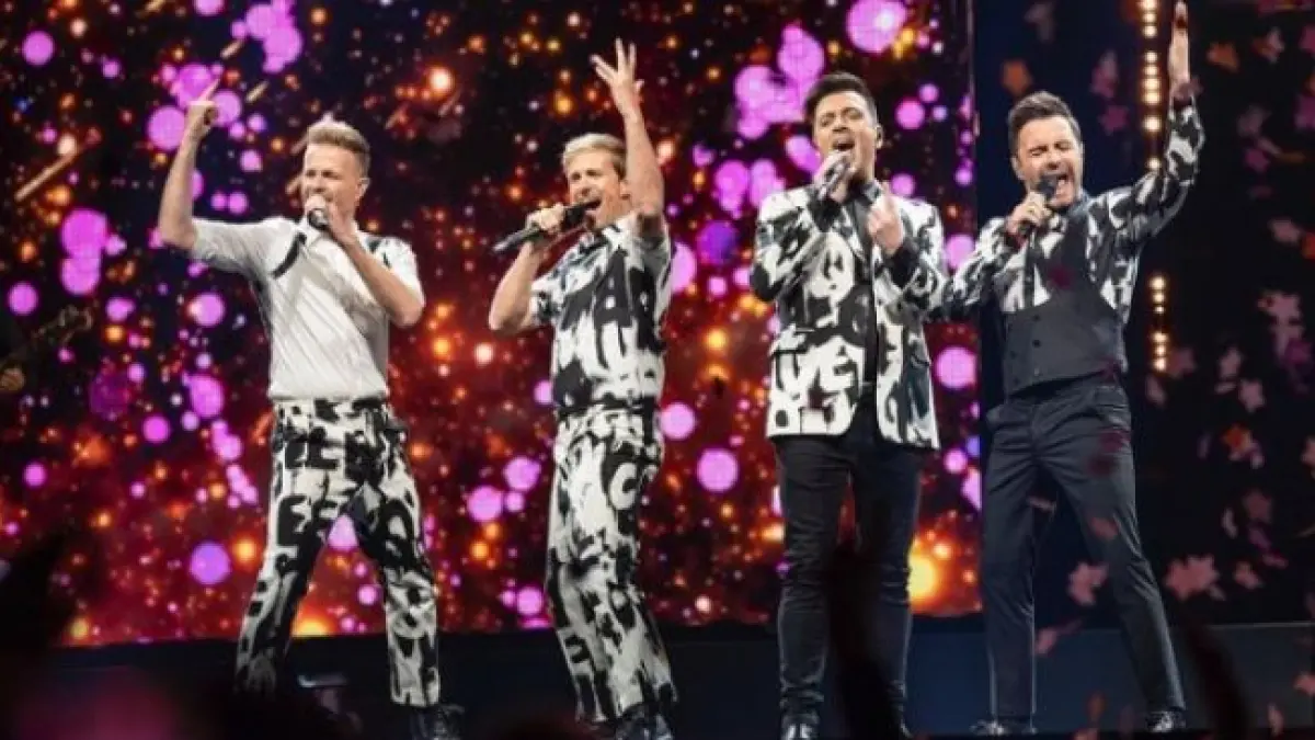 Boyband Westlife direncanakan menggelar konser di GBK akhir pekan mendatang. (int)