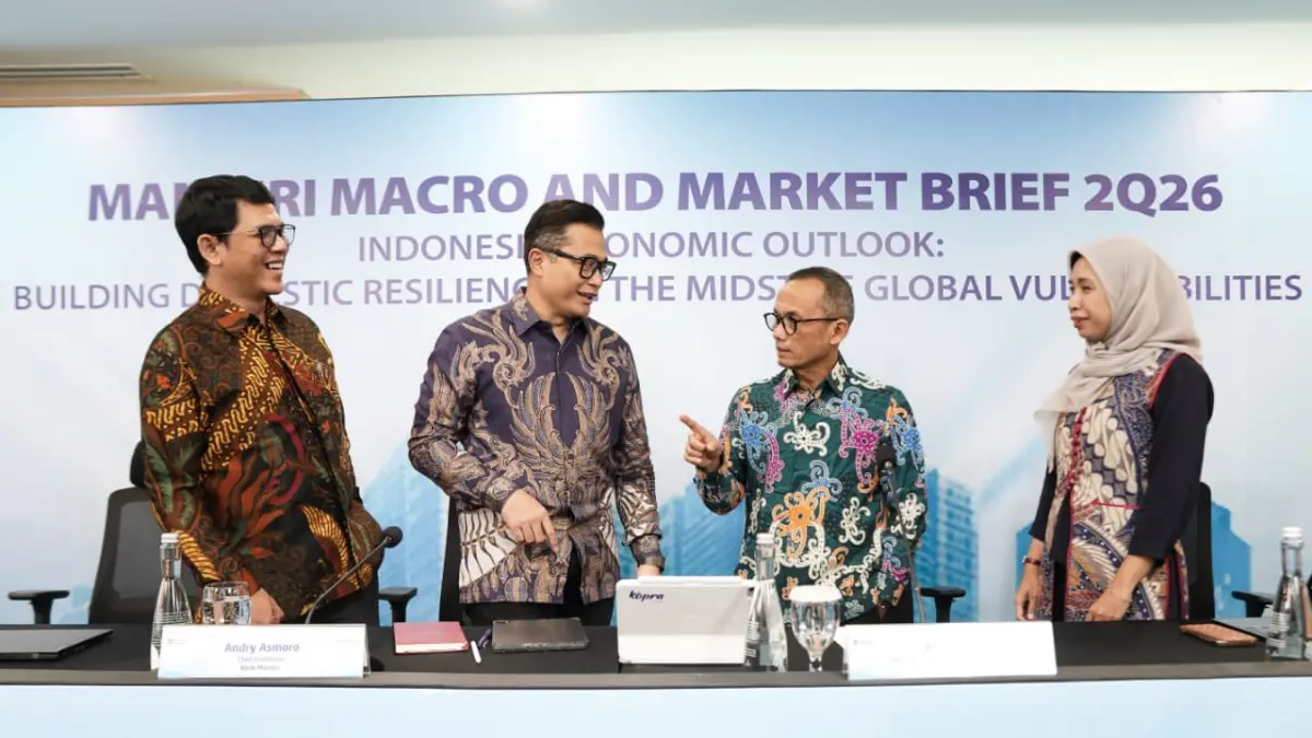 Ekonomi Indonesia Solid, Bank Mandiri Nilai Sinergi Kebijakan Topang Prospek Pertumbuhan
