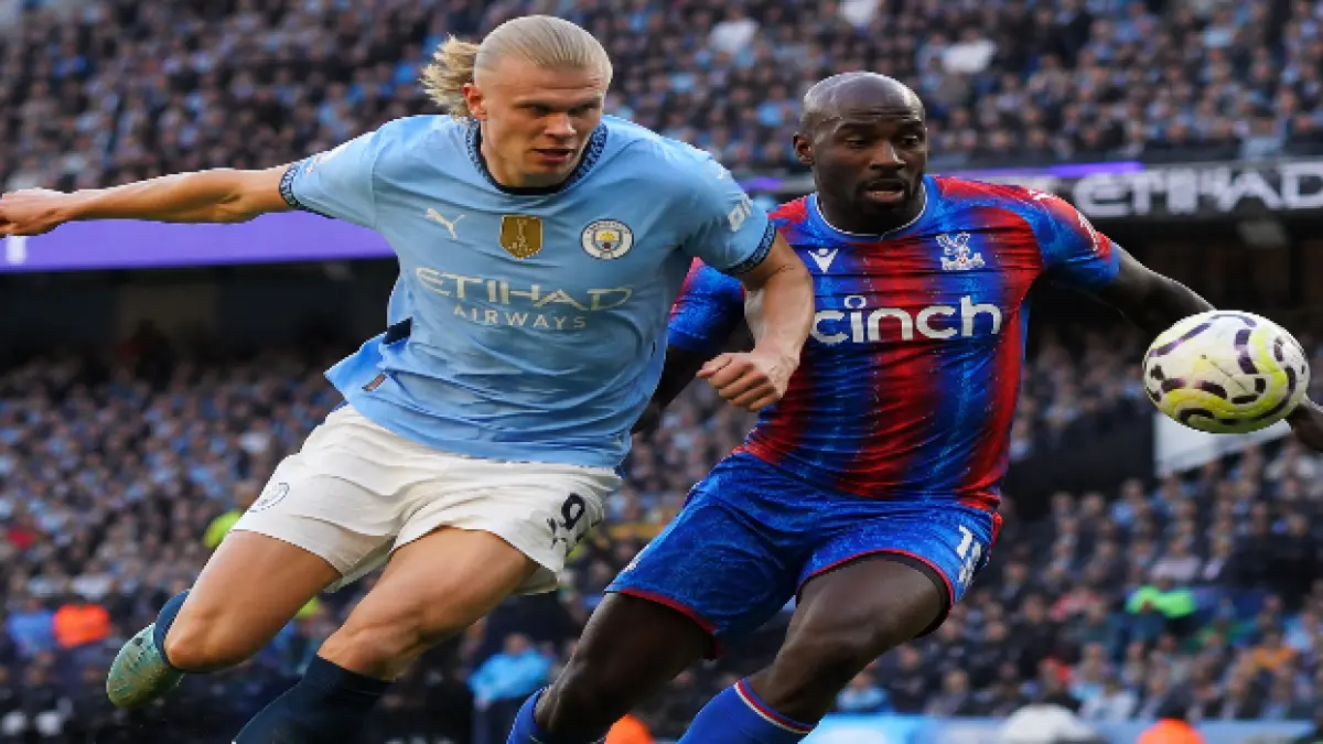 PREMIER LEAGUE: The Citizens menjamu Crystal Palace di Stadion Etihad dalam laga persaingan gelar juara Premier League musim ini. (ChatGpt)
&nbsp;
