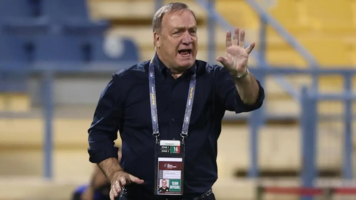 Pelatih Timnas Curacao, Dick Advocaat. (daily sun) 