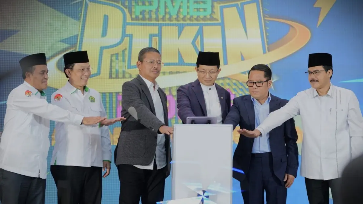 PELUNCURAN: Kementerian Agama Republik Indonesia secara resmi meluncurkan tahapan Penerimaan Mahasiswa Baru (PMB) Perguruan Tinggi Keagamaan Islam Negeri (PTKIN) Tahun 2026. (Humas Kemenag RI)