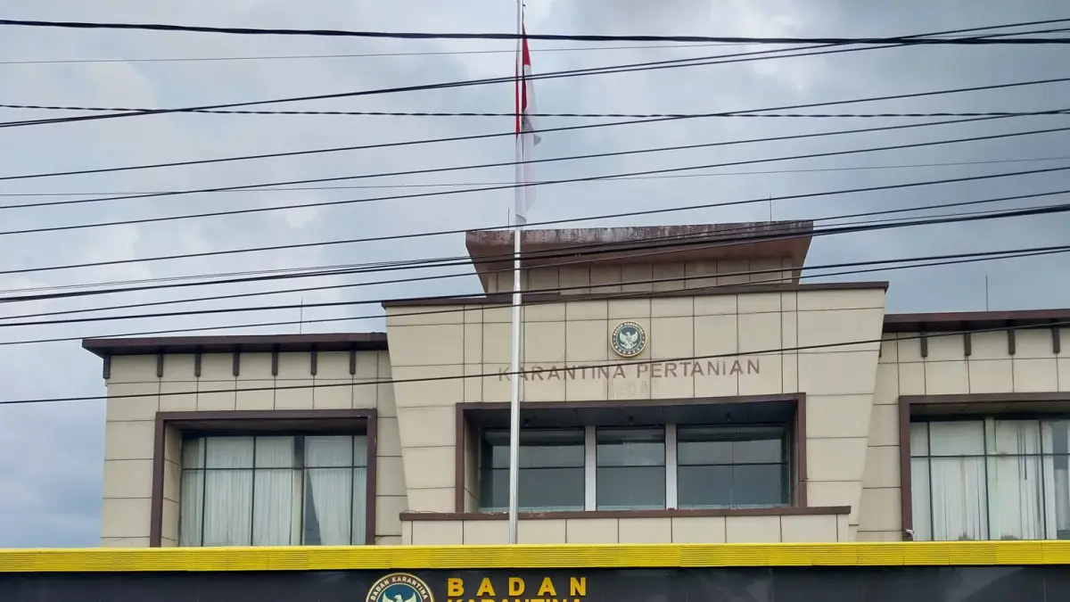 Kantor Balai Besar Karantina Hewan, Ikan dan Tumbuhan Sumatera Utara, Kantor Satuan Pelayanan Kualanamu. (Dok: web Badan Karantina)
