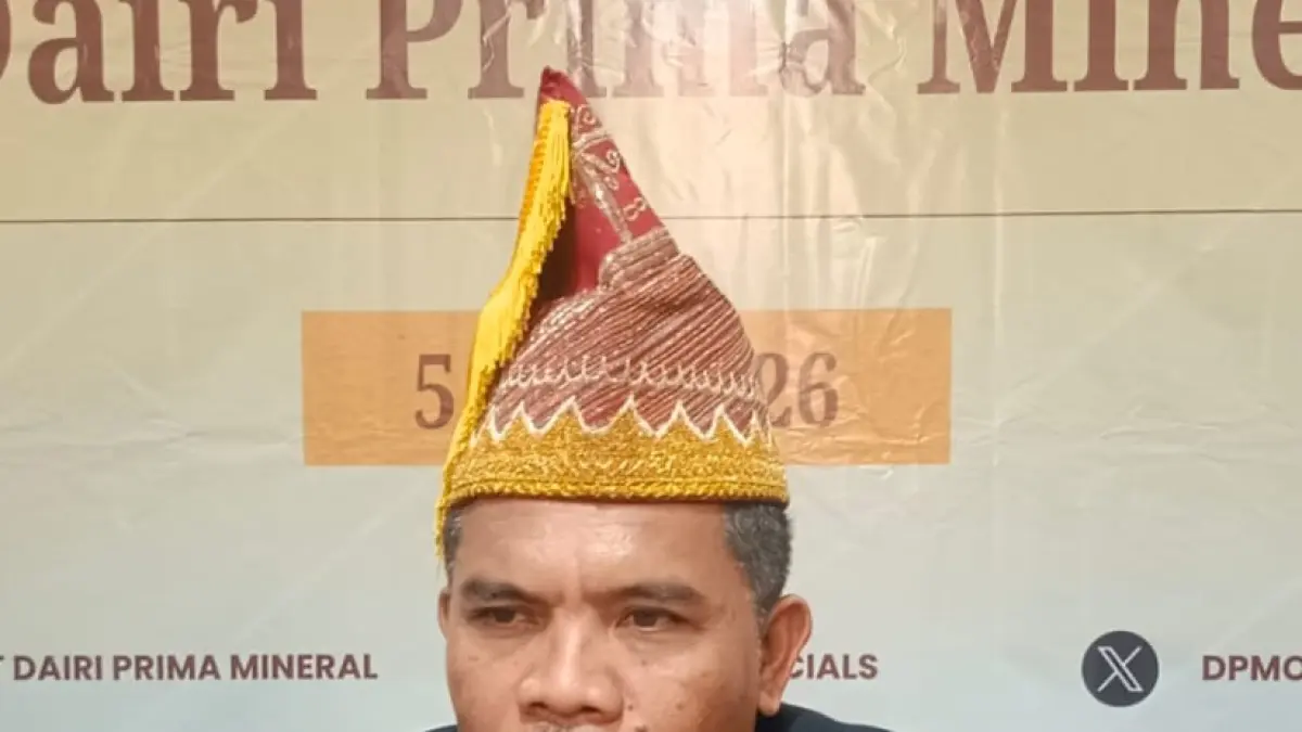 Ketua Harian Forum Pemangku Hak Ulayat Pakpak Dairi, Aslim Padang. (Dok: Rudy Sitanggang/ Sumut Pos)
