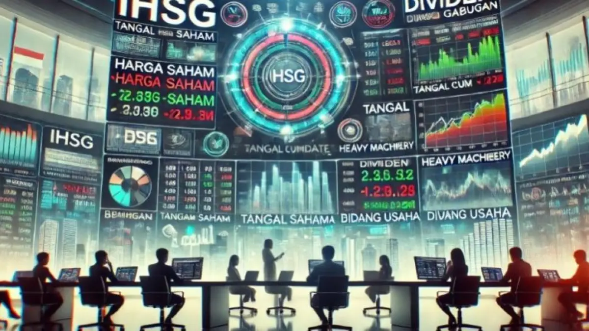 ILUSTRASI: Indeks harga saham gabungan. (theeconopost)