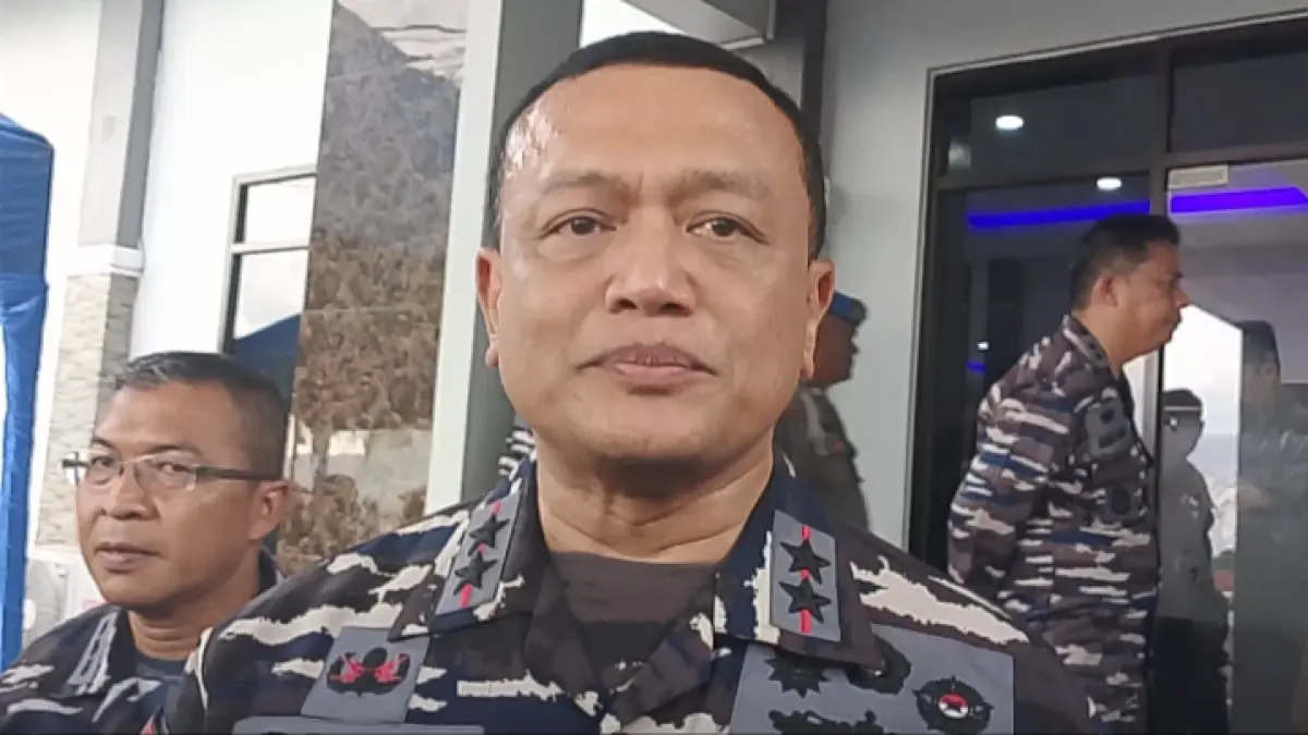 Komandan Komando Daerah Angkatan Laut I (Dankodaeral I), Laksamana Muda TNI Deny Septiana (Dok: Ihsan Syahreza/ Sumut Pos)

