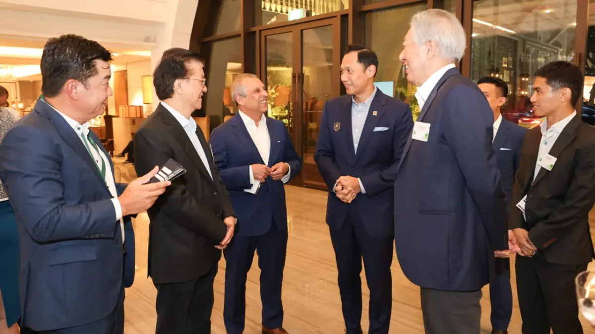 Menteri Koordinator Bidang Infrastruktur dan Pembangunan Kewilayahan Agus Harimurti Yudhoyono (AHY) hadir dalam forum internasional Ecosperity Week 2026. (Foto: Dok Kemenkoinfra)
