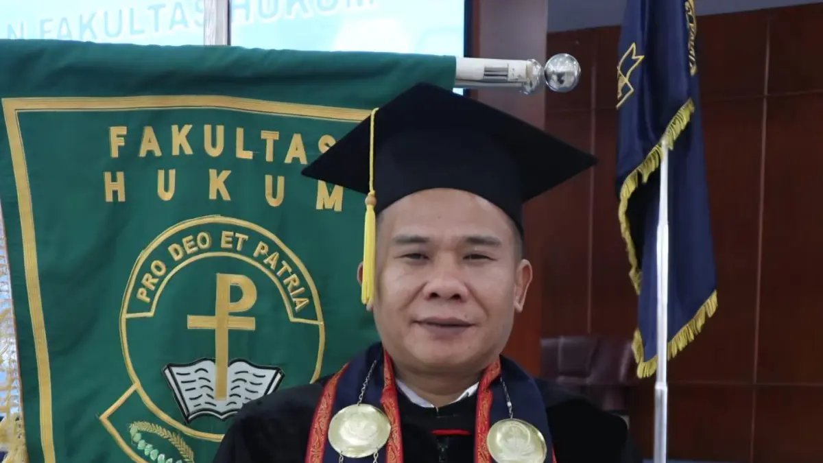 Dekan Fakultas Hukum Universitas HKBP Nommensen, Dr Janpatar Simamora. (Dok: UHN Nommensen)
