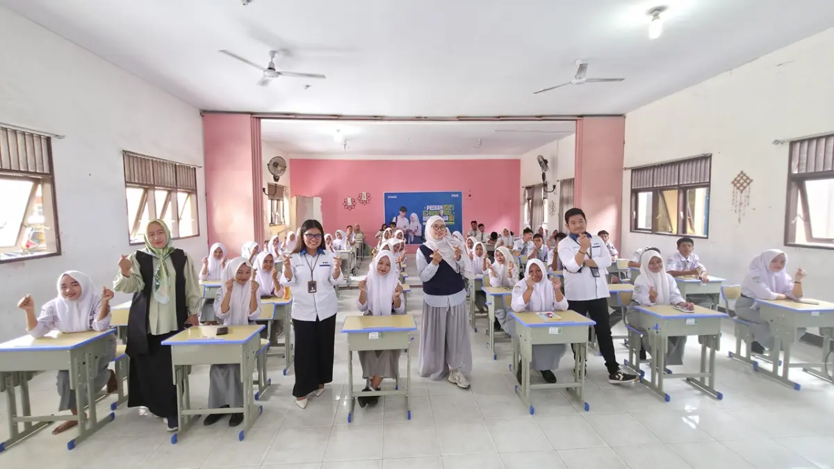 Kegiatan PNM Mengajar yang digelar di SMK Swasta PAB 12 Medan pada (21/5/2026). (Foto : SMK Swasta PAB 12)