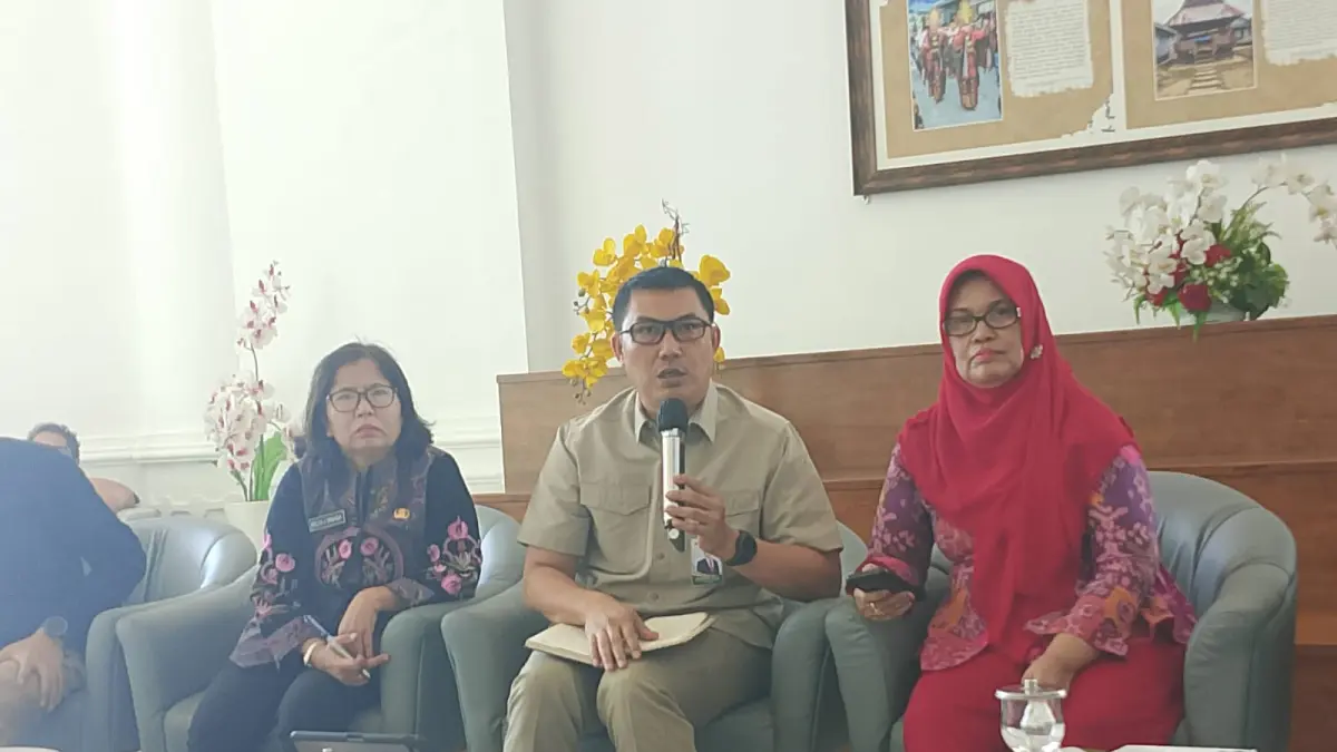 Kepala Dinas Lingkungan Hidup dan Kehutanan (DLHK) Sumatera Utara, Heri Wahyudi Marpaung. (Dok : Ihsan Syahreza/ Sumut Pos)

