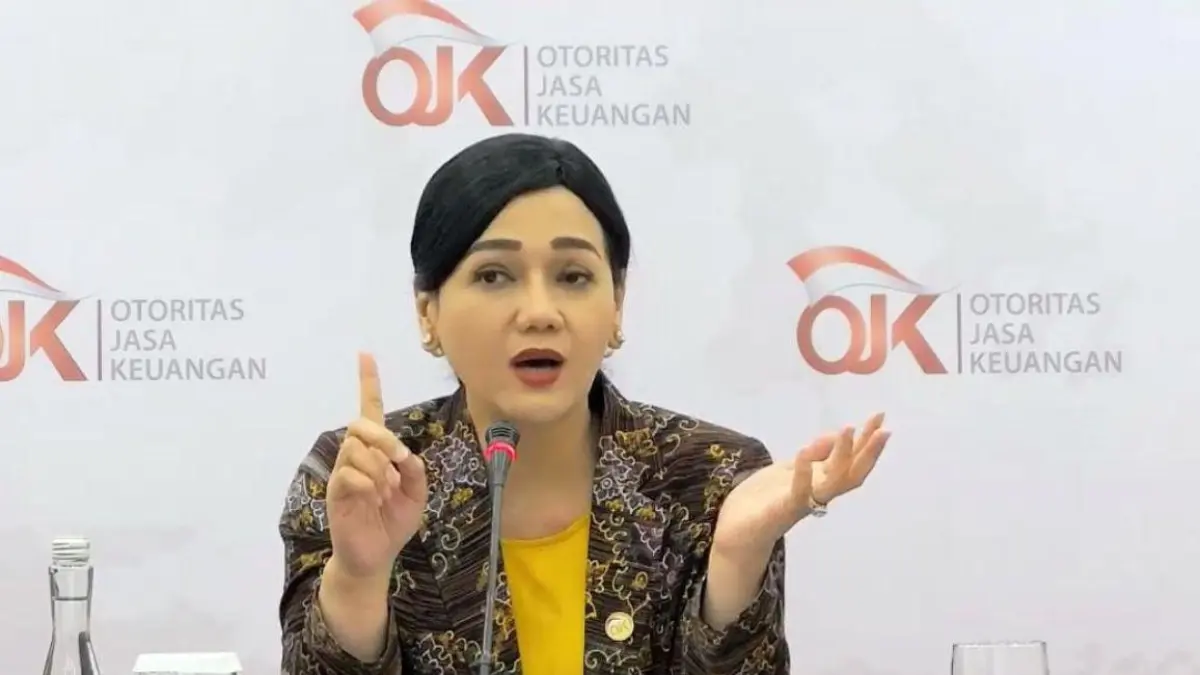 Ketua Dewan Komisioner Otoritas Jasa Keuangan, Friderica Widyasari Dewi. (mediaindoonesia)