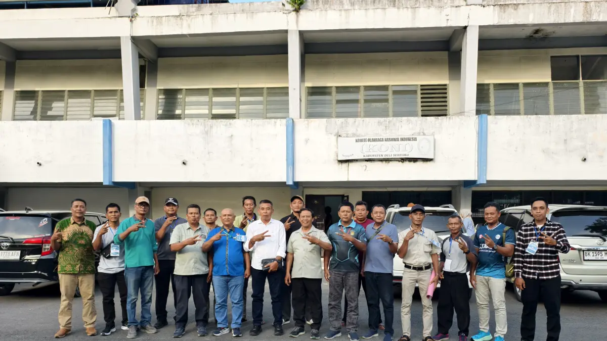  Muskab PBVSI Kabupaten Deli Serdang Tahun 2026 di Lubuk Pakam. (Batara/sumut Pos)