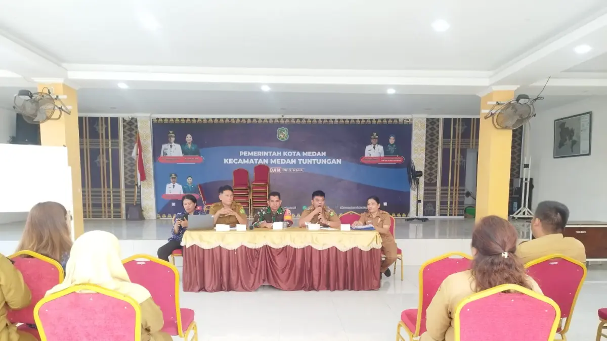 MUSKEL: Kegiatan musyawarah kelurahan untuk menentukan calon penerima PKH. (Dok: Kecamatan Medan Tuntungan)