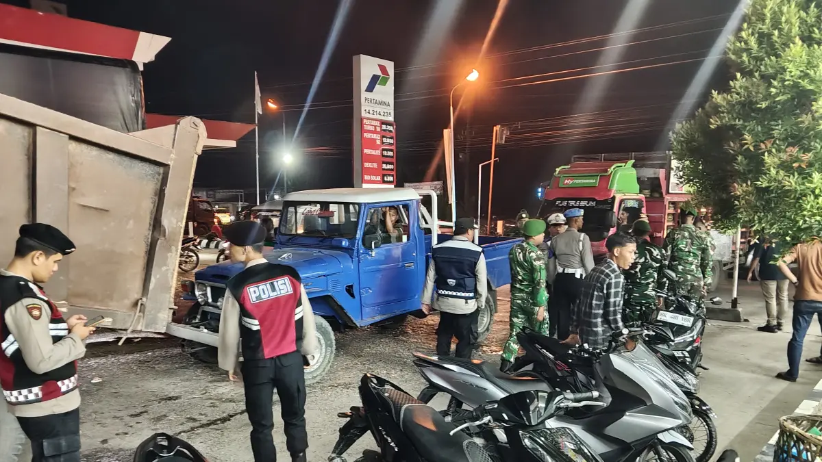 Patroli KRYD gabungan Polres Labuhanbatu dan Kodim 0209/LB (Humas Polres Labuhanbatu/Sumut Pos)