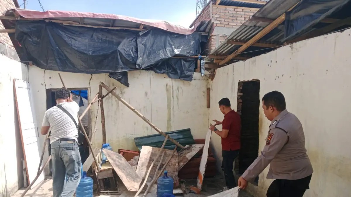 Polsek Kualuh Hulu Grebek Sarang Narkoba (GSN) di Lingkungan III Kampung Toba, Kelurahan Aek Kanopan Timur, Labura (fajar)