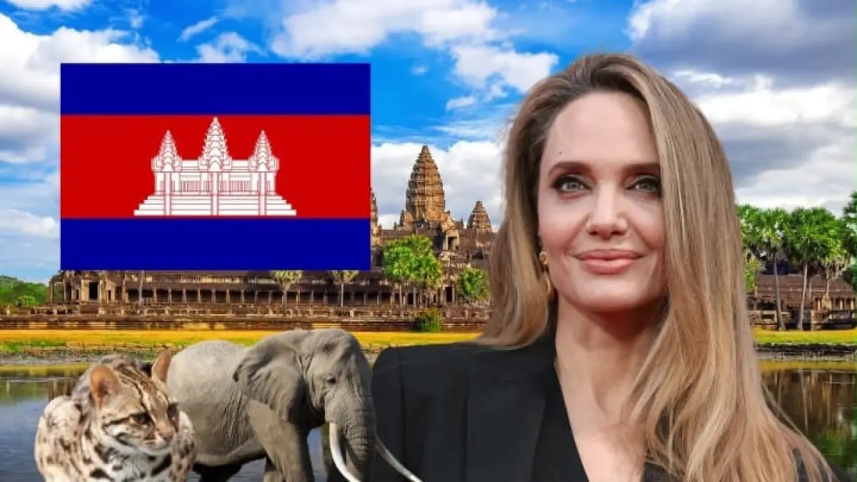 Angelina Jolie, membeli sekitar 60.000 hektare lahan di Provinsi Battambang, Kamboja, sebagai upaya pelestarian lingkungan. (Instagram @pandemictalks)