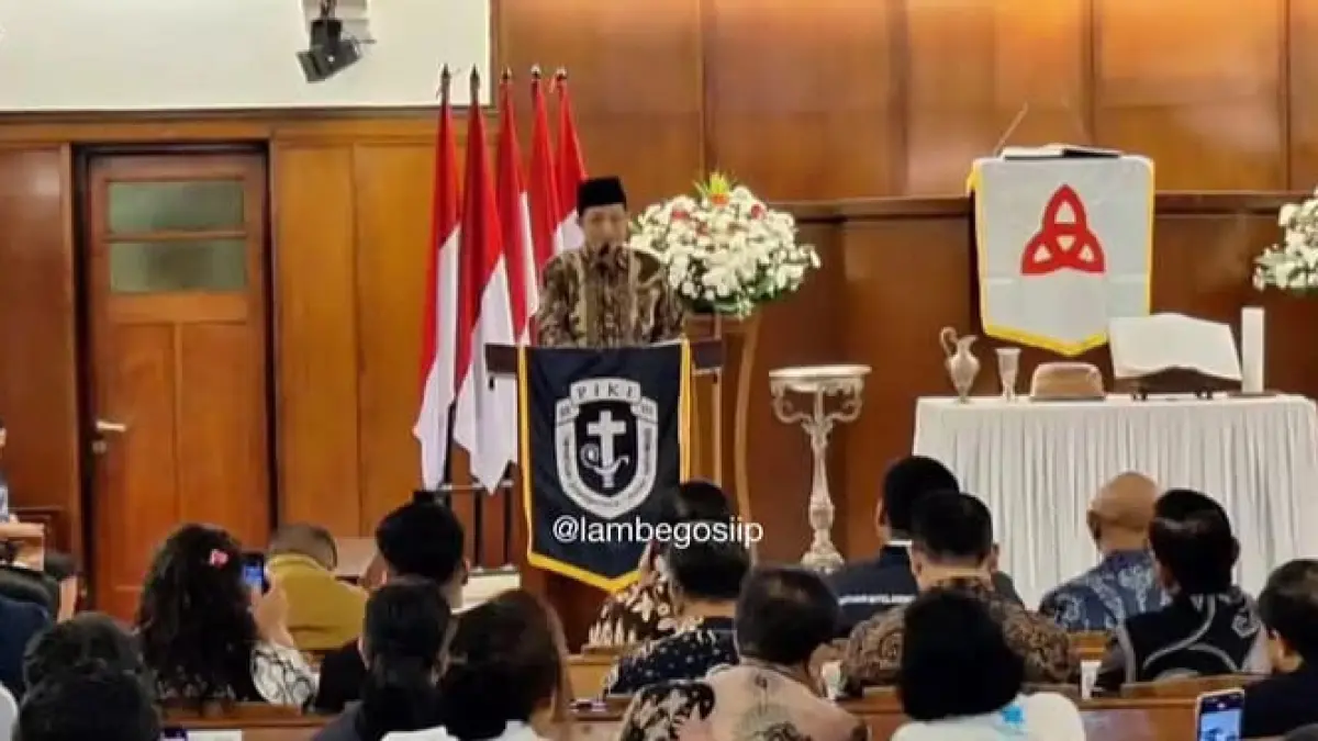 Pernyataan Menteri Agama Nasaruddin Umar viral di media sosial. (Instagram @lambegosiip)