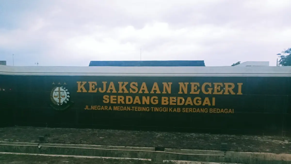 Kantor KeJaksaan Negeri Kabupatrn Serdang Bedagai di Sei Rampah. (Dok: Fadli/Sumut Pos)


