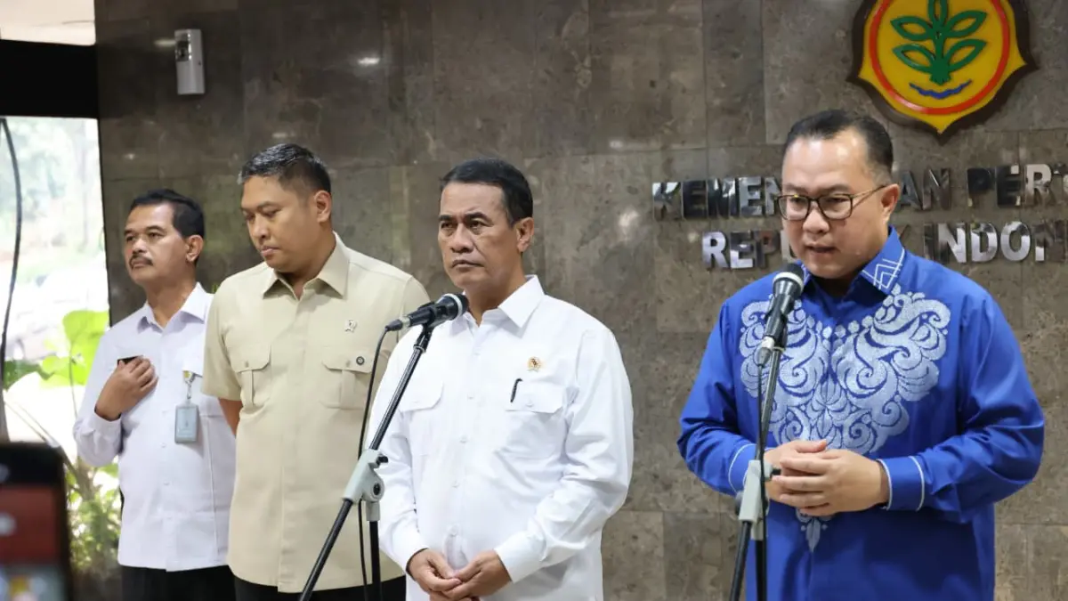 Kementan bersama Badan Riset dan Inovasi Nasional (BRIN) memperkuat kolaborasi strategis dalam penyelenggaraan riset, inovasi, dan hilirisasi hasil penelitian pertanian. (Foto : Kementan)