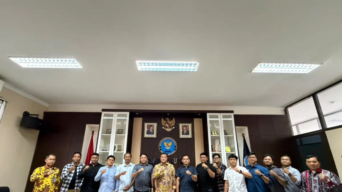 Permedsu berkolaborasi  dengan Badan Narkotika Nasional Provinsi Sumatera Utara (BNNP Sumut) dalam menyukseskan program Ananda Bersinar, (Dok Permedsu/Sumut Pos)