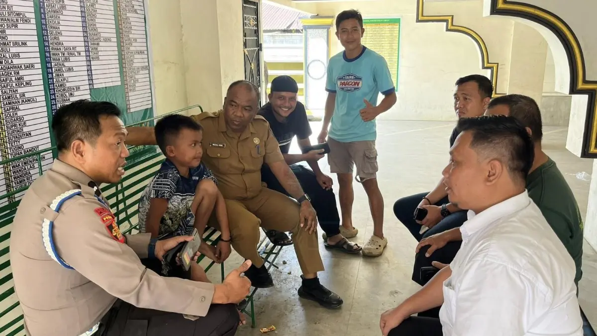 Personel Polres Labuhanbatu Fasilitasi Anak Belajar Tahfidz Al-Qur