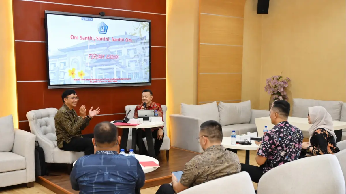 Bapenda Medan saat studi tiru ke Kabupaten Badung. (Dok: Bapenda Medan)