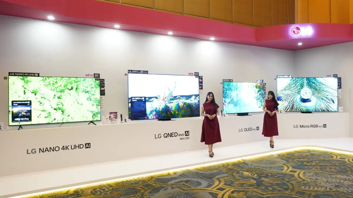 Jajaran TV Premium LG yang menggunakan AI dan lebih personal. (Dok: LG)