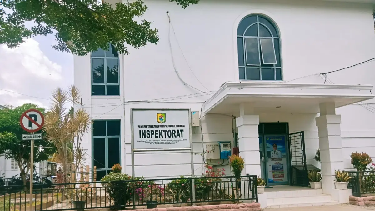 Kantor inspektorat Sergai di Sei Rampah. (Fadly/Sumut Pos)