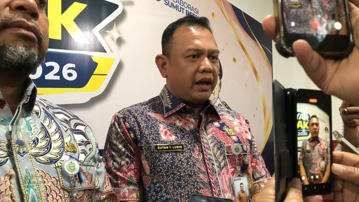 Kepala Bapenda Sumut, Sutan Tolang Lubis. (Dok : Ihsan Syahreza/ Sumut Pos)

