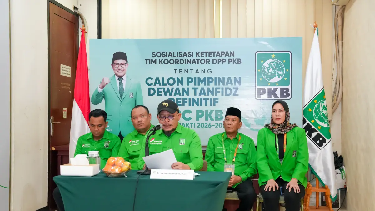 KETUA: Dewan Pengurus Wilayah (DPW) Partai Kebangkitan Bangsa (PKB) Sumatera Utara mengumumkan nama Ketua DPC se Sumut. (Dok : DPW PKB Sumut)
