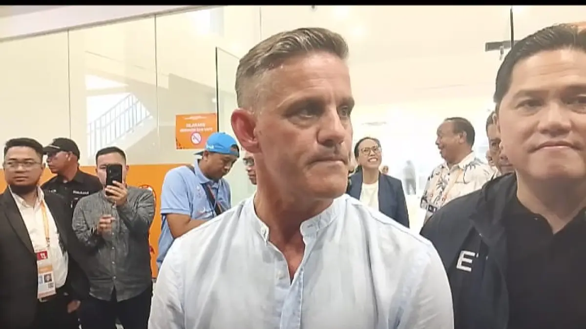 Pelatih Kepala Timnas Indonesia senior, John Herdman.(Dok : Ihsan Syahreza/Sumut Pos)
