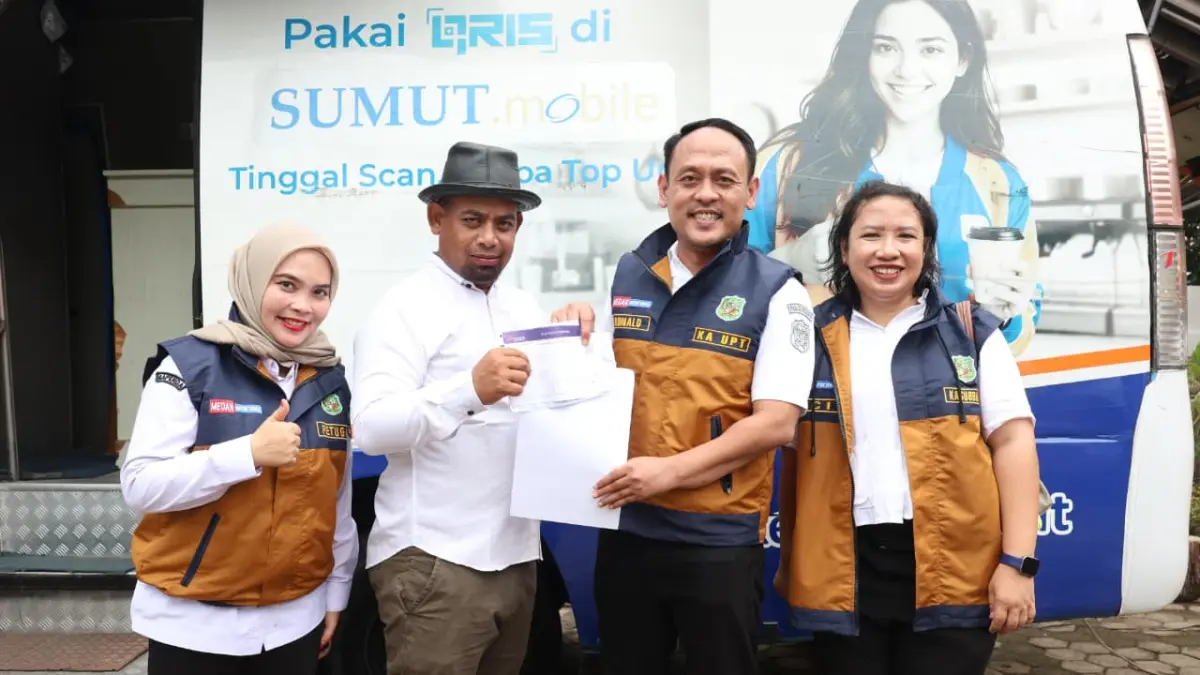 Bapenda Kota Medan berhasil mencatat penerimaan Pajak Bumi dan Bangunan (PBB) sebesar Rp309.886.285. (Dok Bapenda Kota Medan)