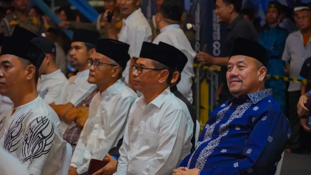 Bupati Batu Bara, Dr. H. Baharuddin Siagian, S.H., M.Si saat hadiri  Pembukaan Musabaqah Tilawatil Qur