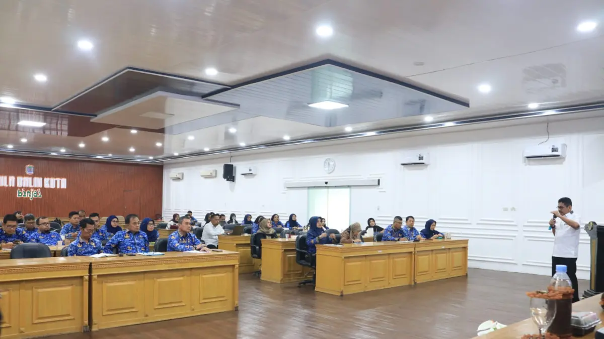 
Jahasan OPD di Kota Binjai saat mengikuti arahan pembinaan dan pengawasan dari Inspektorat Jenderal Kemendagri. (Diskominfo Binjai/Sumut Pos)