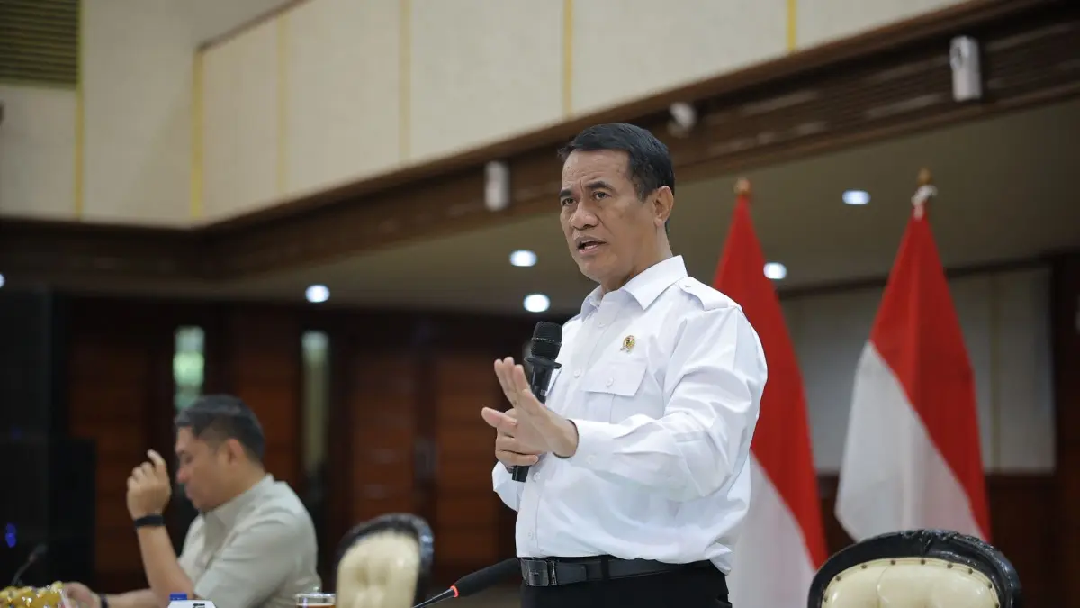 Mentan Amran mengatakan, mayoritas perusahaan sawit kini telah melakukan penyesuaian harga pembelian TBS dari petani. &nbsp;( Foto: Kementan)