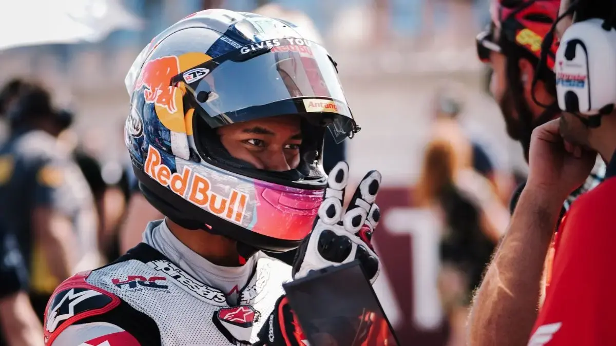 Veda Ega Pratama. (Dok: Honda Team Asia)