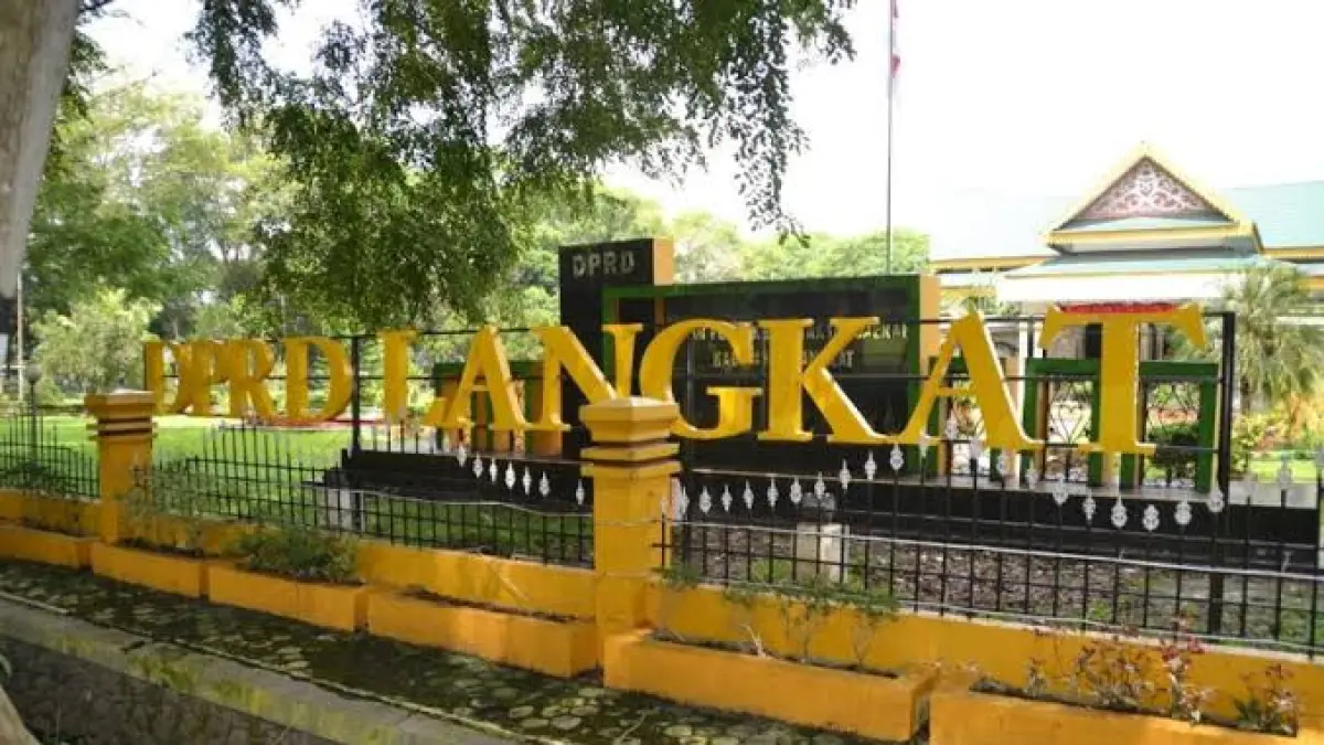 
Kantor DPRD Langkat di Stabat. (Teddy Akbari/Sumut Pos )